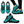 Load image into Gallery viewer, Leopard Teal Print Sneakers
