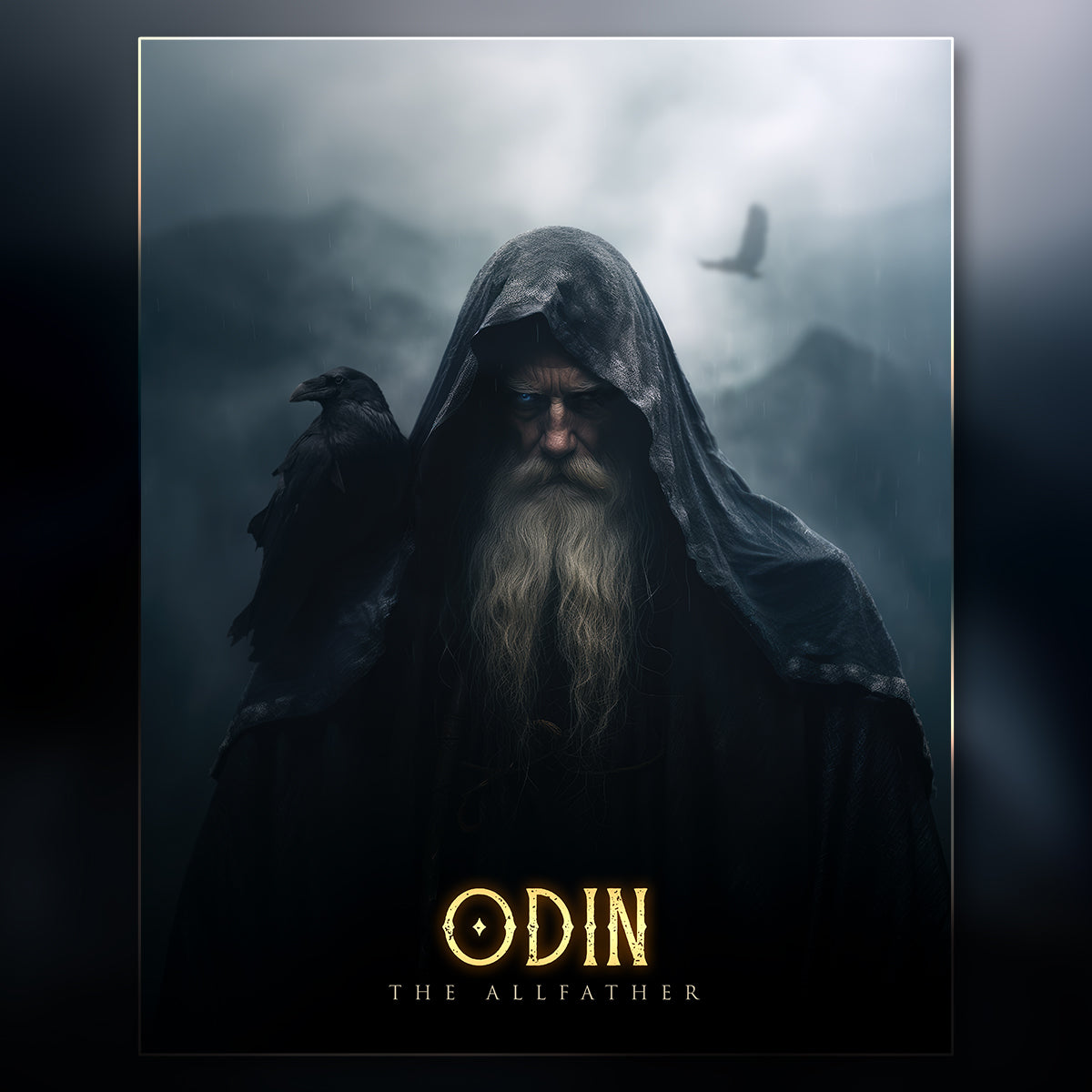 Odin, The Allfather artwork done by Aethyrien