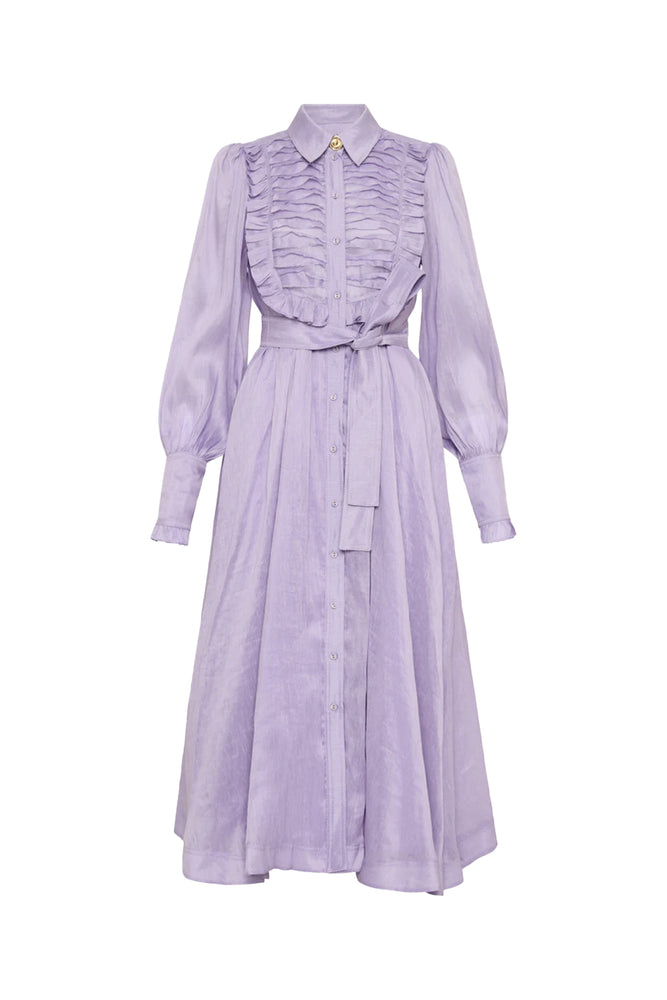 Aje Violette Bubble Hem Maxi Dress Lavenders of Provence – The Closet  Collective Hire