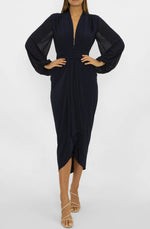 Black dress, long dress  Carla Zampatti Designer Midi & Maxi