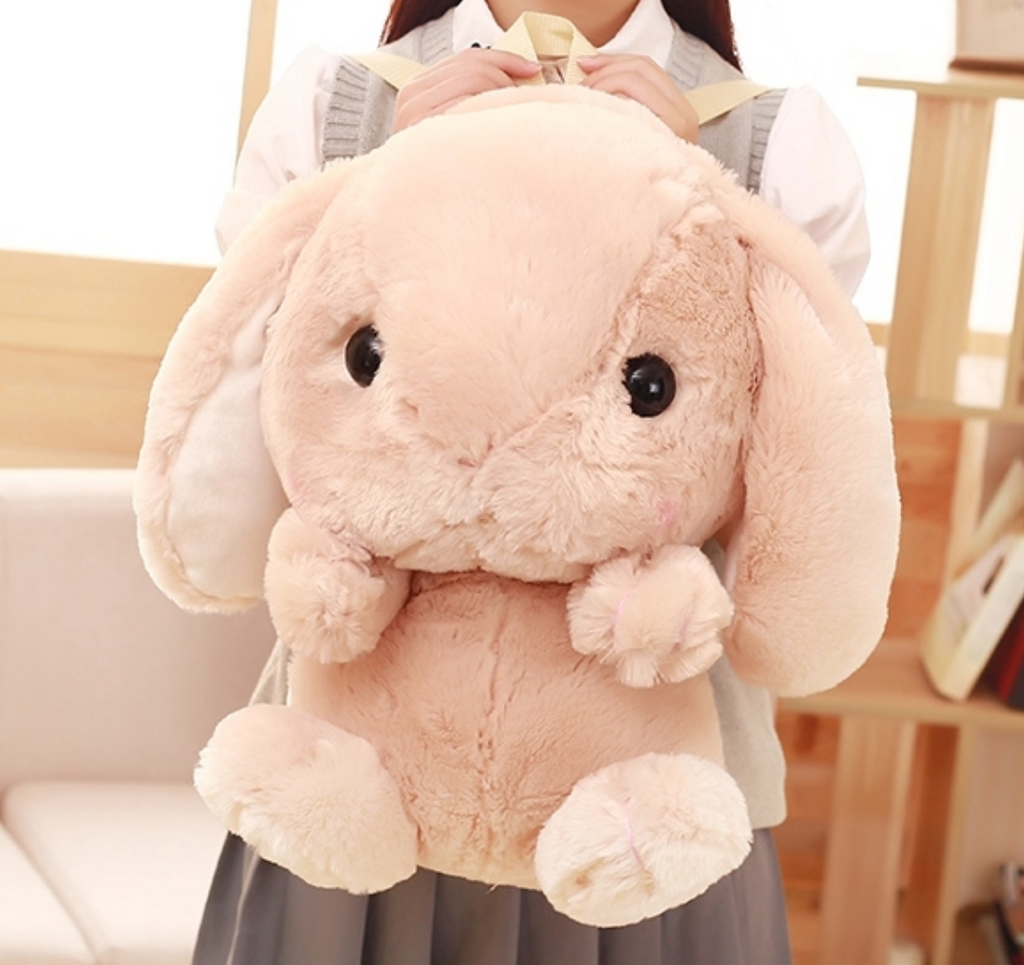 plush bunny backpack