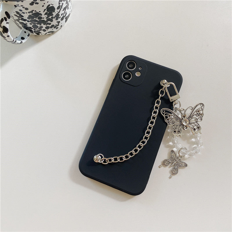 Butterfly Chain Black Phone Case Ibentoy