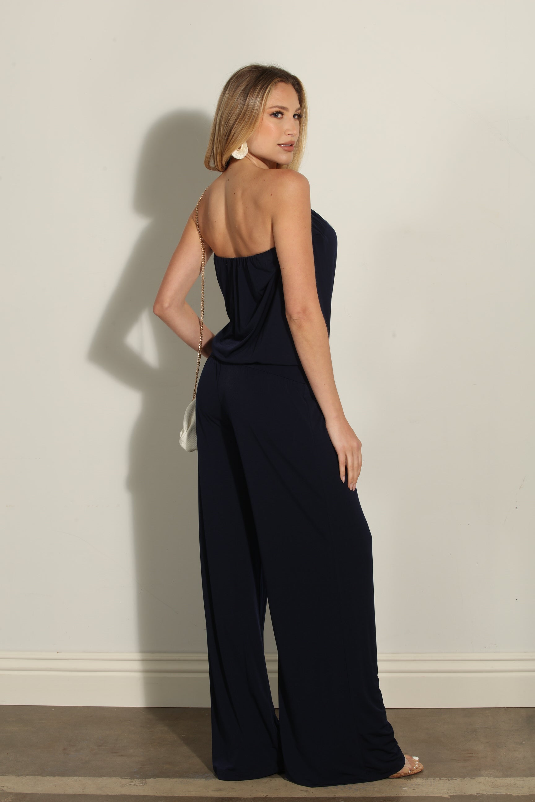 Strapless Black Jumpsuit