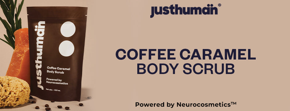coffee body scrub for tan removal | tan removal body scrub | Coffee Caramel Body Scrub | Justhuman