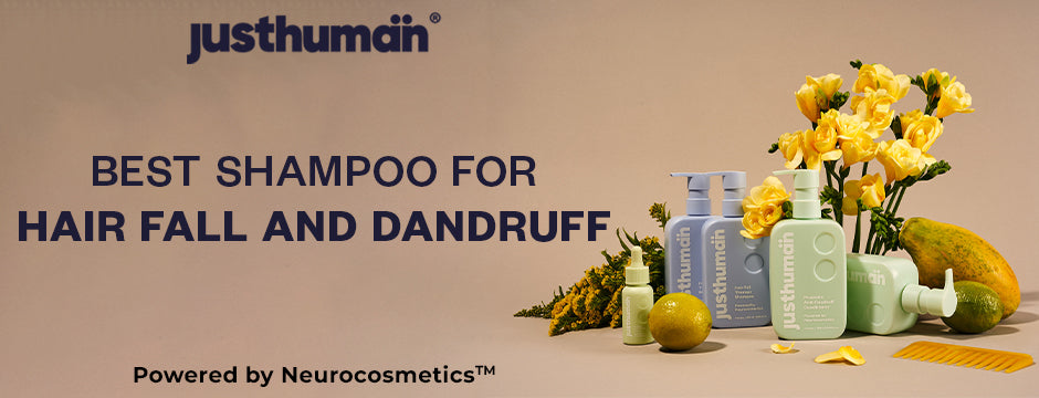 Probiotic Anti Dandruff Shampoo | best shampoo for hair fall and dandruff | Justhuman