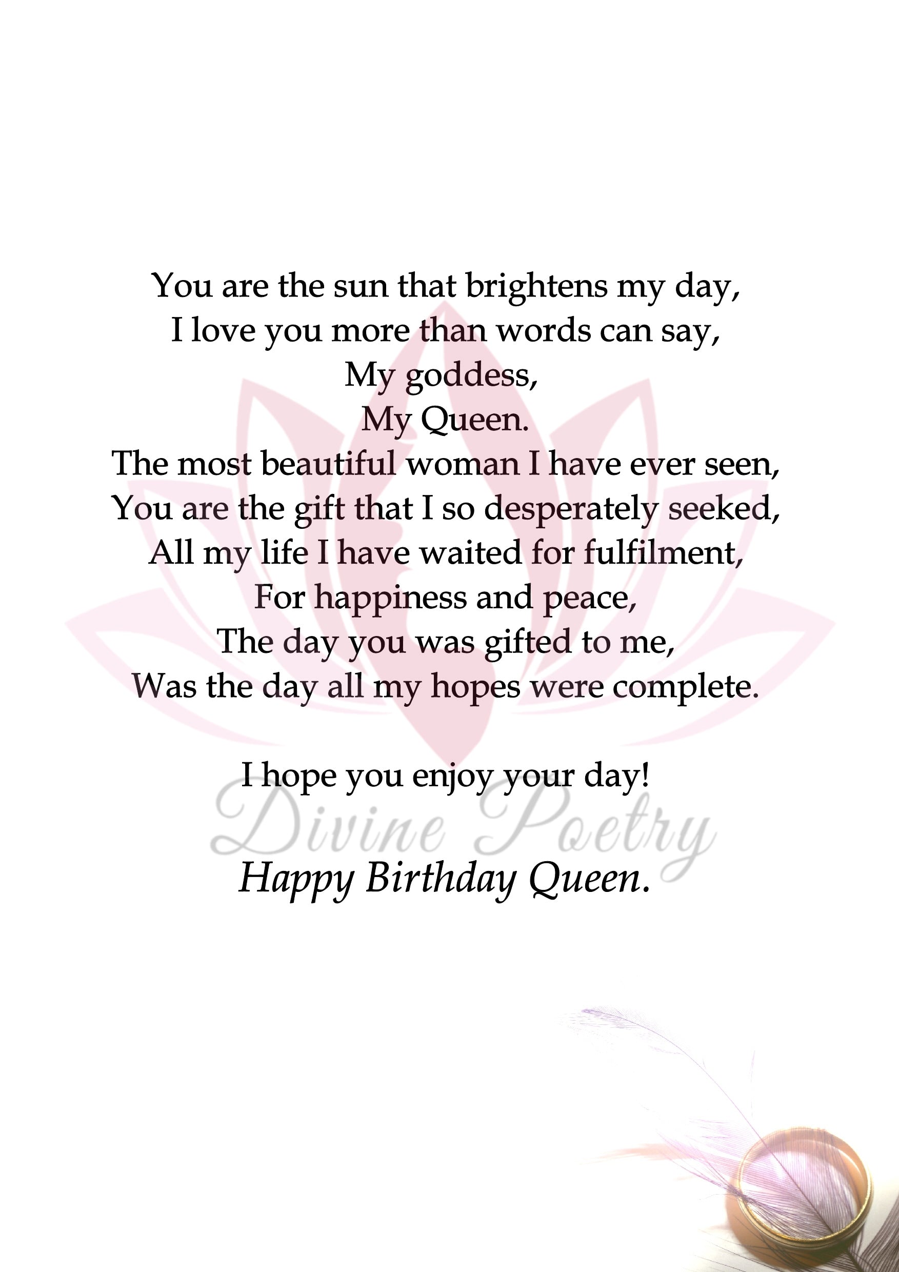 Happy Birthday Granddaughter Divine Poetry