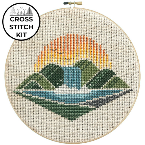 Hiking Trail Cross Stitch Kit – Pigeon Coop