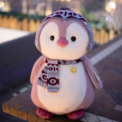 Cute Soft Fat Penguin Plush Toys Stuffed Cartoon Animal Doll Fashion Toy for Kids Baby Lovely Girls Christmas Birthday Gift
