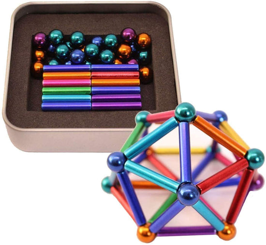 Cómo hacer un Jeep con bolas magnéticas  Aprende colores y juega con 1000 bolas  magnéticas 
