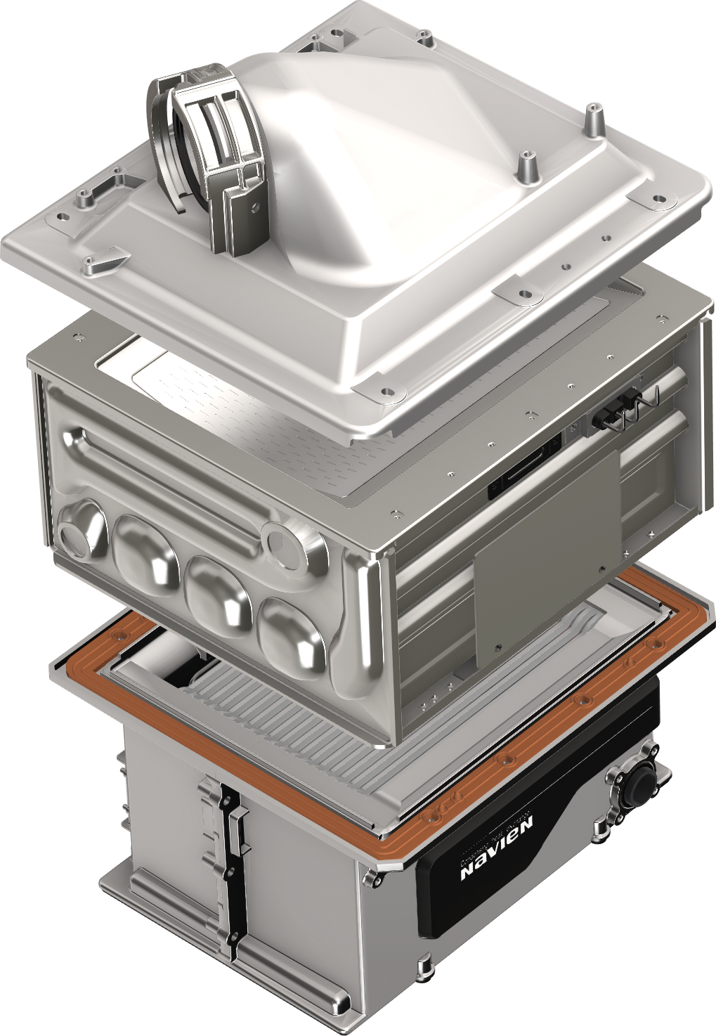 Dual Stainless Steel Heat Exchanger