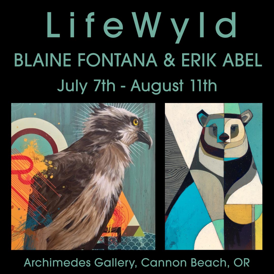 LifeWyld Art Show Blaine Fontana and Erik Abel