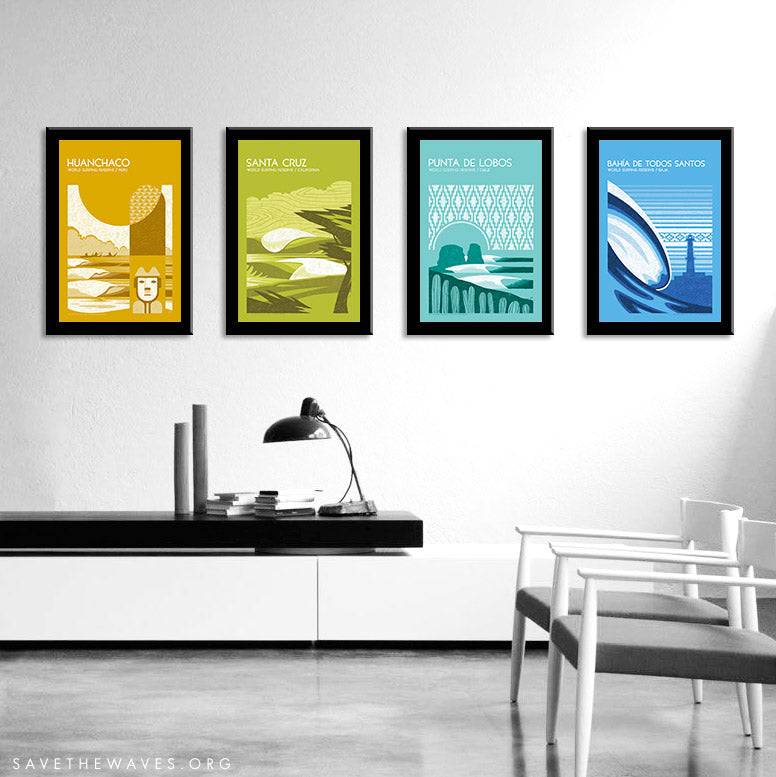 World Surfing Reserve Prints by Erik Abel