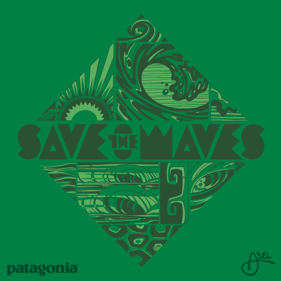 Erik Abel Save The Waves Patagonia Shirt