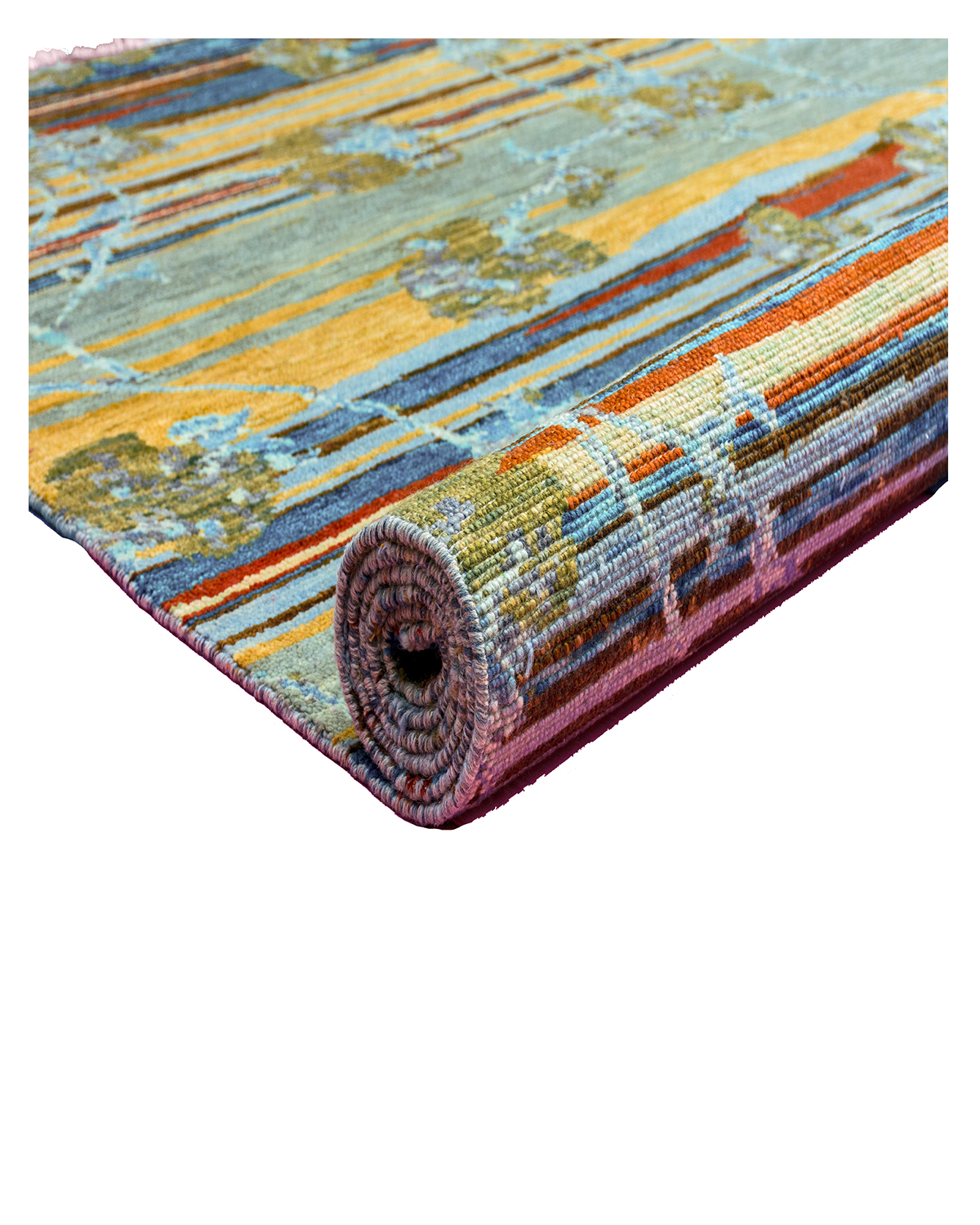 Modern Hand-knotted Rug (4608)