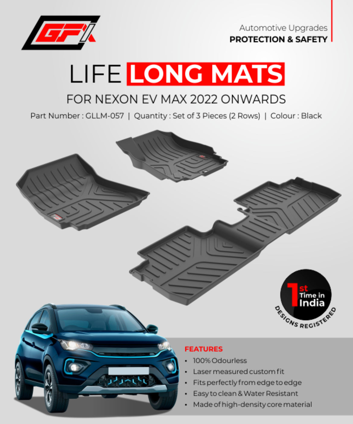 GFX Car Trunk Mat for Hyundai Verna 2023 Onwards – CARPLUS