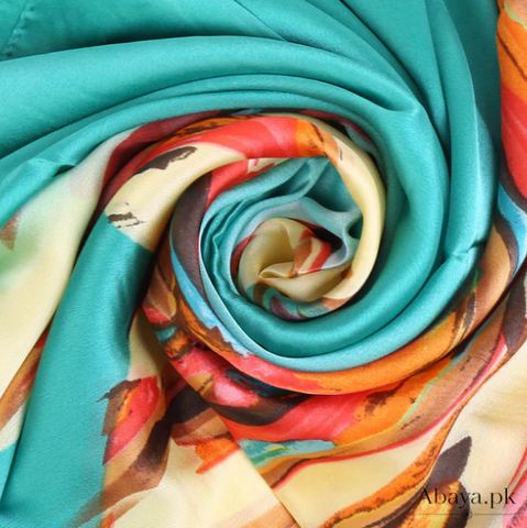 printed hijab