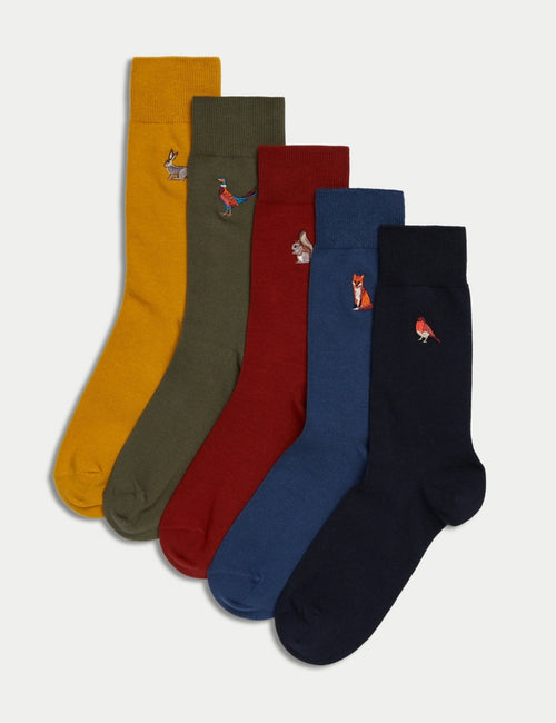5pk Cotton Rich Star Wars™ Socks – Marks & Spencer Bermuda