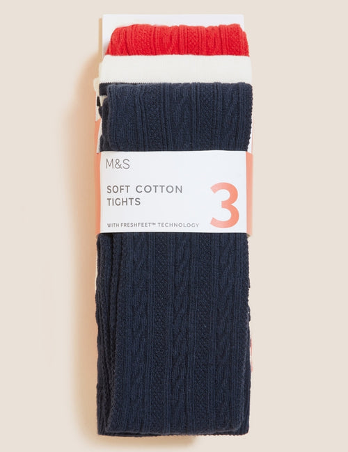 40 Denier Fine Cotton Opaque Tights – Marks & Spencer Bermuda