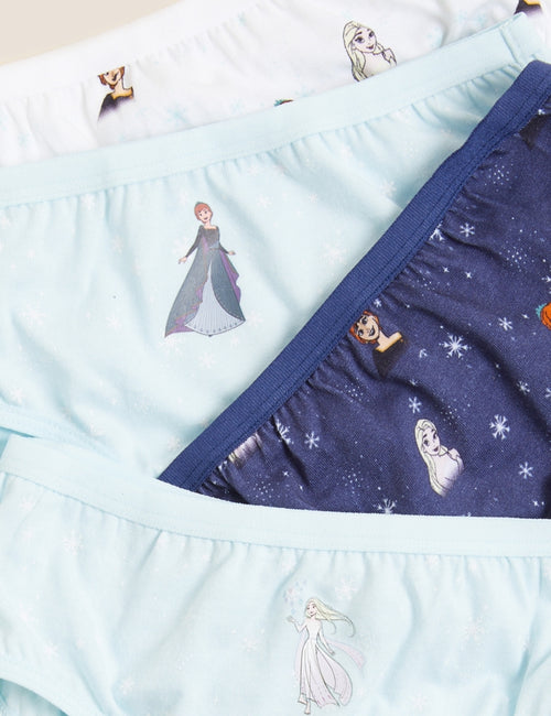 5pk Pure Cotton Disney Frozen™ Classic Knickers (2-12 Yrs)