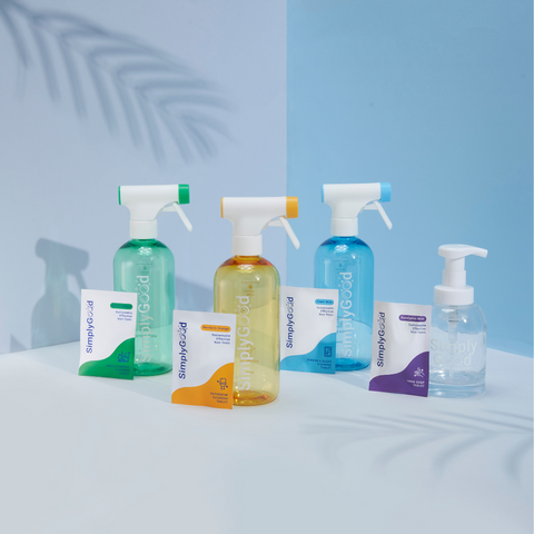 SimplyGood's Forever Bottles and Eco-Friendly Cleaning Tablets