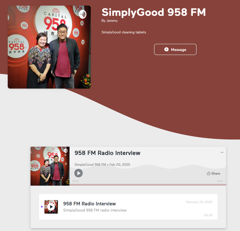 SimplyGood 958 FM Radio Interview