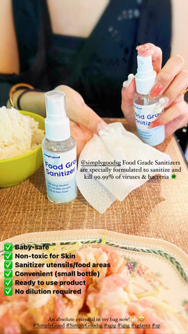 SimplyGood's Food-Grade Sanitizers