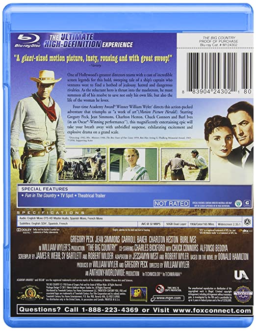 The Big Country [Blu-ray]