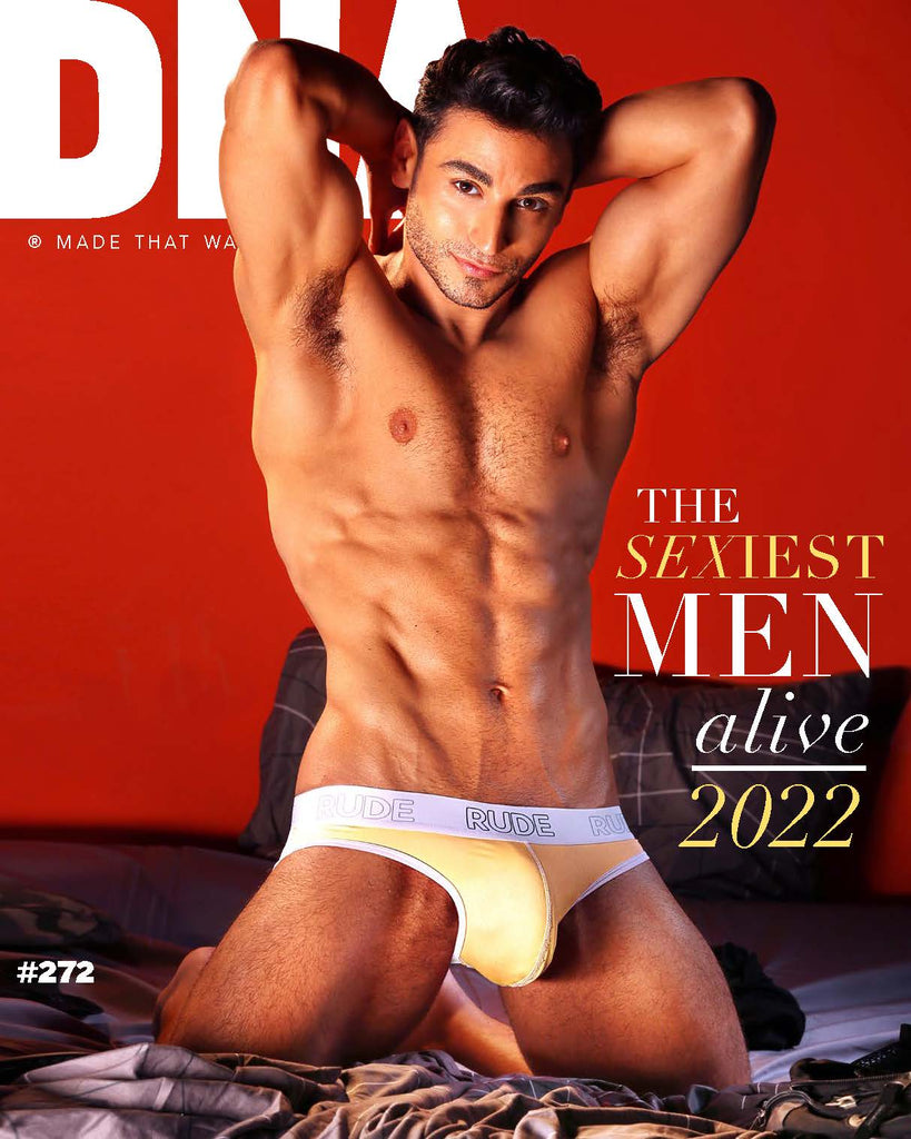 dna magazine rude rainbow gay underwear