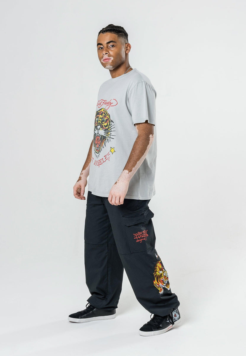 Double Tiger Cargo Pant-Washed Black | Cargo Pants | Ed Hardy – Ed ...