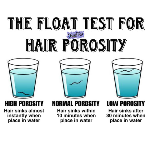 Float Test for Hair Porosity