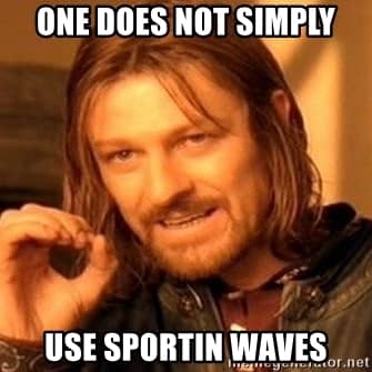 One Does Not Simply Use Sportin' Waves Gel Pomade