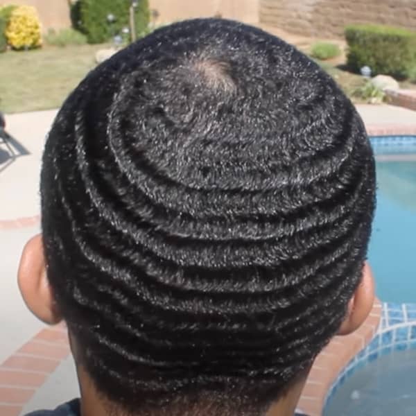 How To Get 360 Waves in the Back of your Head