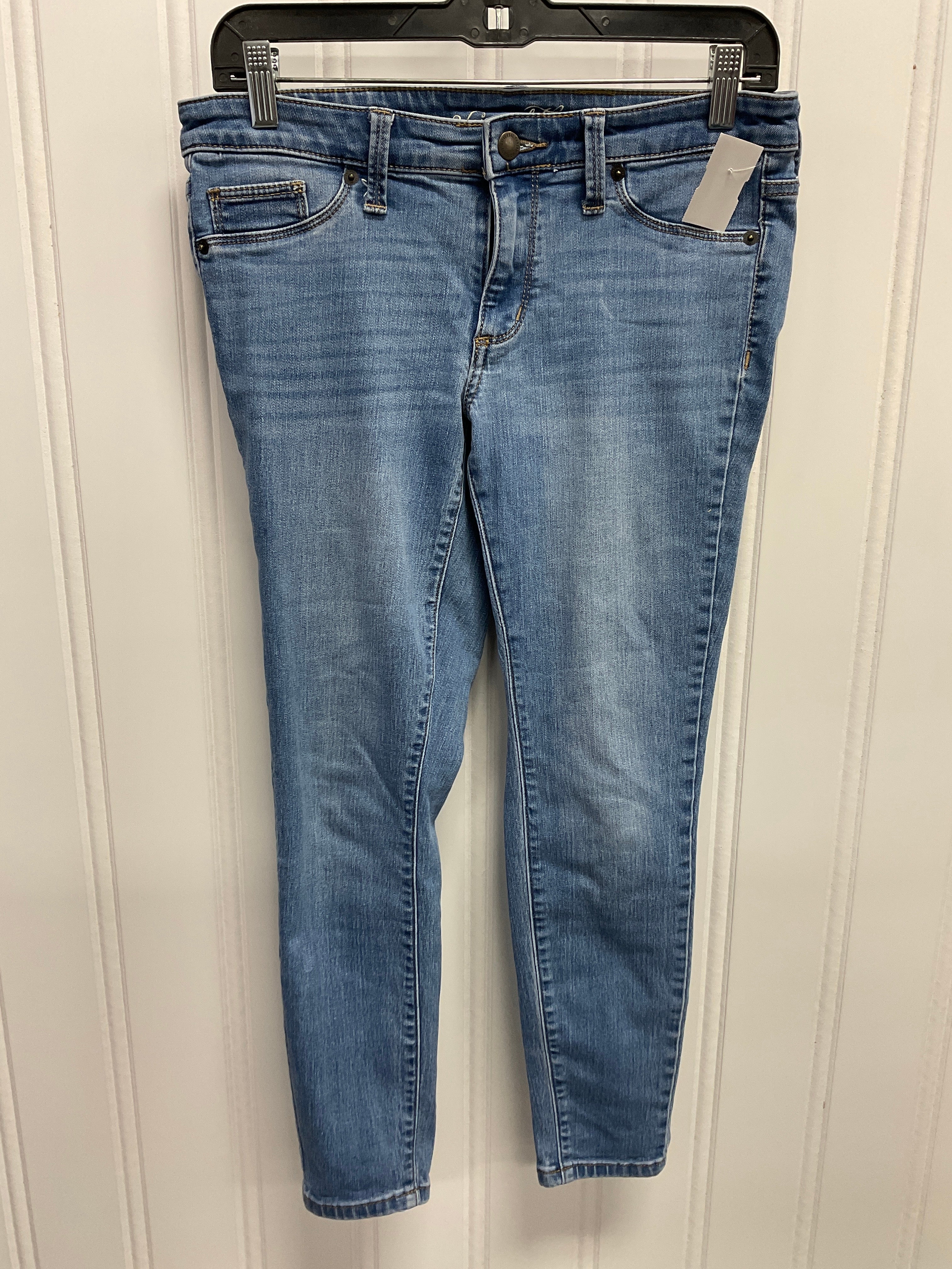 Jeans Skinny By Universal Thread In Blue Denim, Size:4