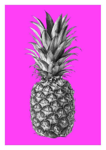 Rainforest Rewild Pineapple art print by CJP Art | Enter Gallery 