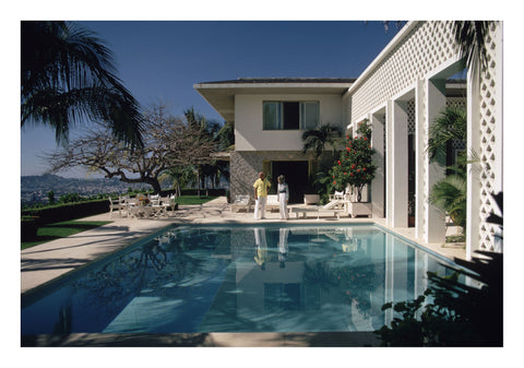 Acapulco Pool art print by Slim Aarons | Enter Gallery