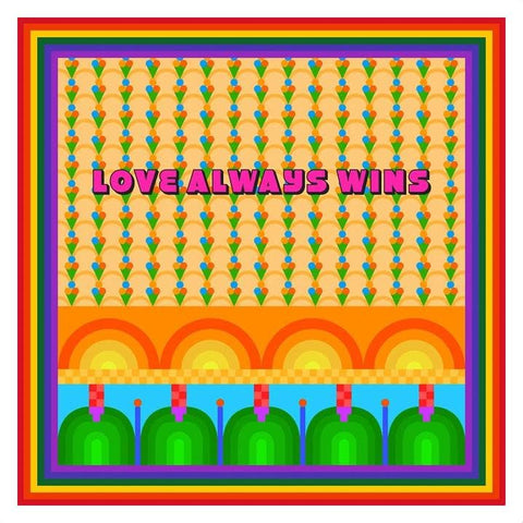 Love Always Wins art print by Yinka Ilori | Enter Gallery