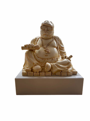 Buddha Smalls, Faux Ivory by Ryan Callanan aka RYCA | Enter Gallery