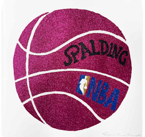 Glitter Basketball Original Benjamin Thomas Taylor | Enter Gallery