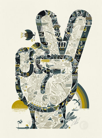 Flock Yeah limited edition art print by Graham Carter | Enter Gallery 