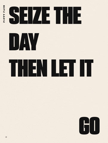 Seize the Day limited edition art print by Poppy Faun | Enter Gallery 