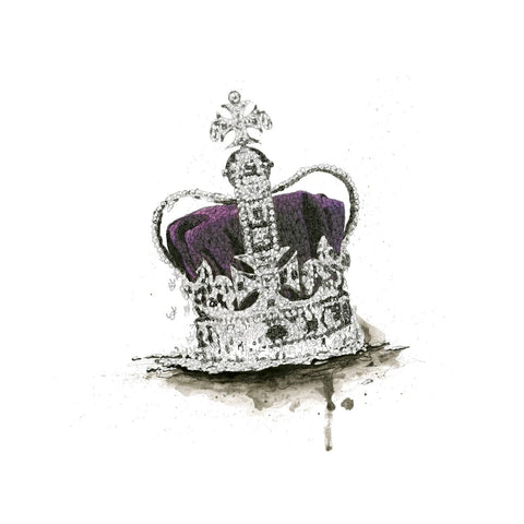 Falling Crown limited edition print by Richard Berner | Enter Gallery