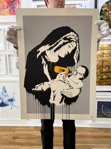 Toxic Mary art print by Banksy | Enter Gallery 