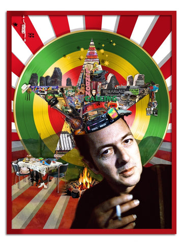 Portrait of Self: Joe Strummer by Jana Nicole | Enter Gallery 