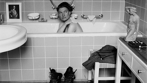 Lee Miller in Hitler's Bath 