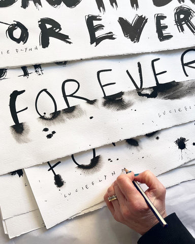 Rebel Forever limited edition art print by Lucie Flynn | Enter Gallery 