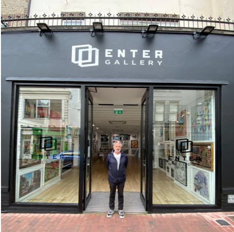 Lawrence Alkin CEO of Enter Gallery Brighton