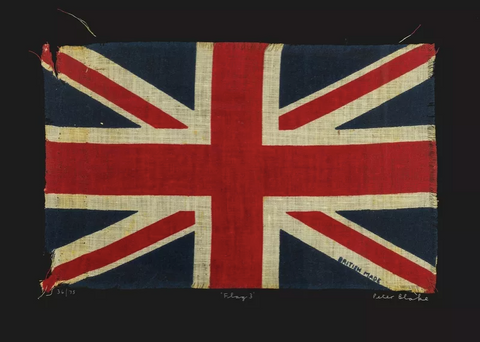 Flag 3, 2009 by Peter Blake | Enter Gallery 