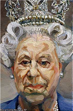 Queen Elizabeth II by Lucien Freud | Enter Gallery 