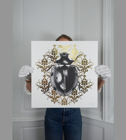 Lady II, 22k Gold edition print by Elizabeth Waggett | Enter Gallery