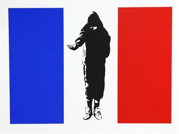 Blek Le Rat Homeless in Paris